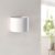 M Ledme – Aplique de Pared Led White Round 12W, IP54, temperatura luz regulable CCT, luz exterior impermeable blanco, ideal para jardín, patio, fachada